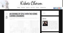 Desktop Screenshot of kikascharm.com